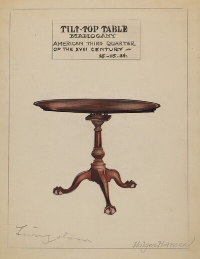 Tilt-top Table