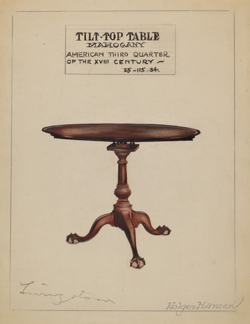 Tilt-top Table
