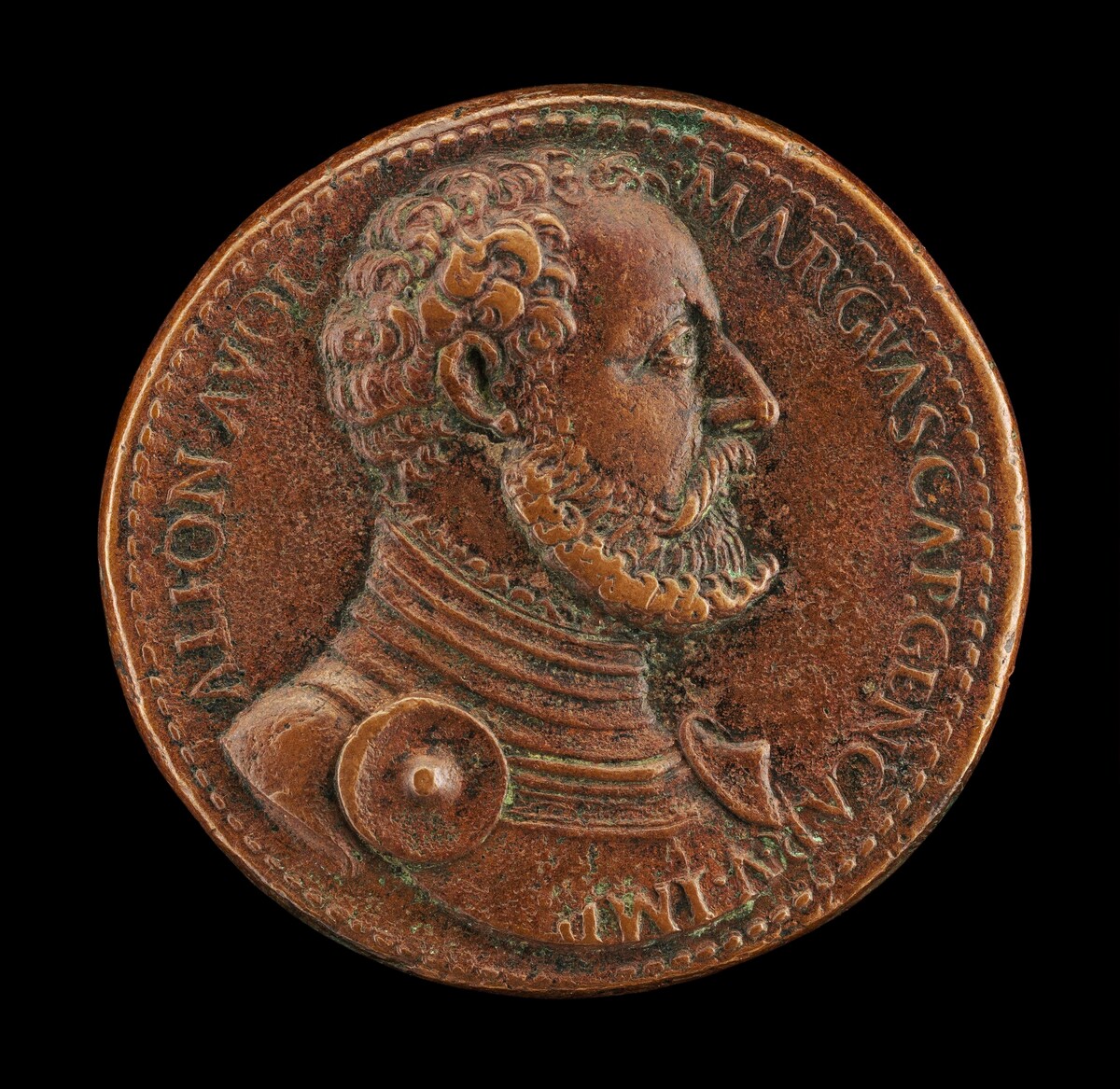 Alfonso II d'Avalos, 1502-1546, Marquess of Vasto [obverse]