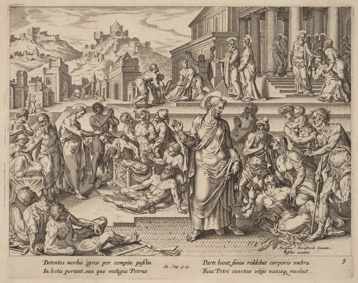 Saint Peter Healing the Sick with His Shadow