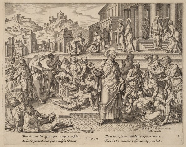 Saint Peter Healing the Sick with His Shadow
