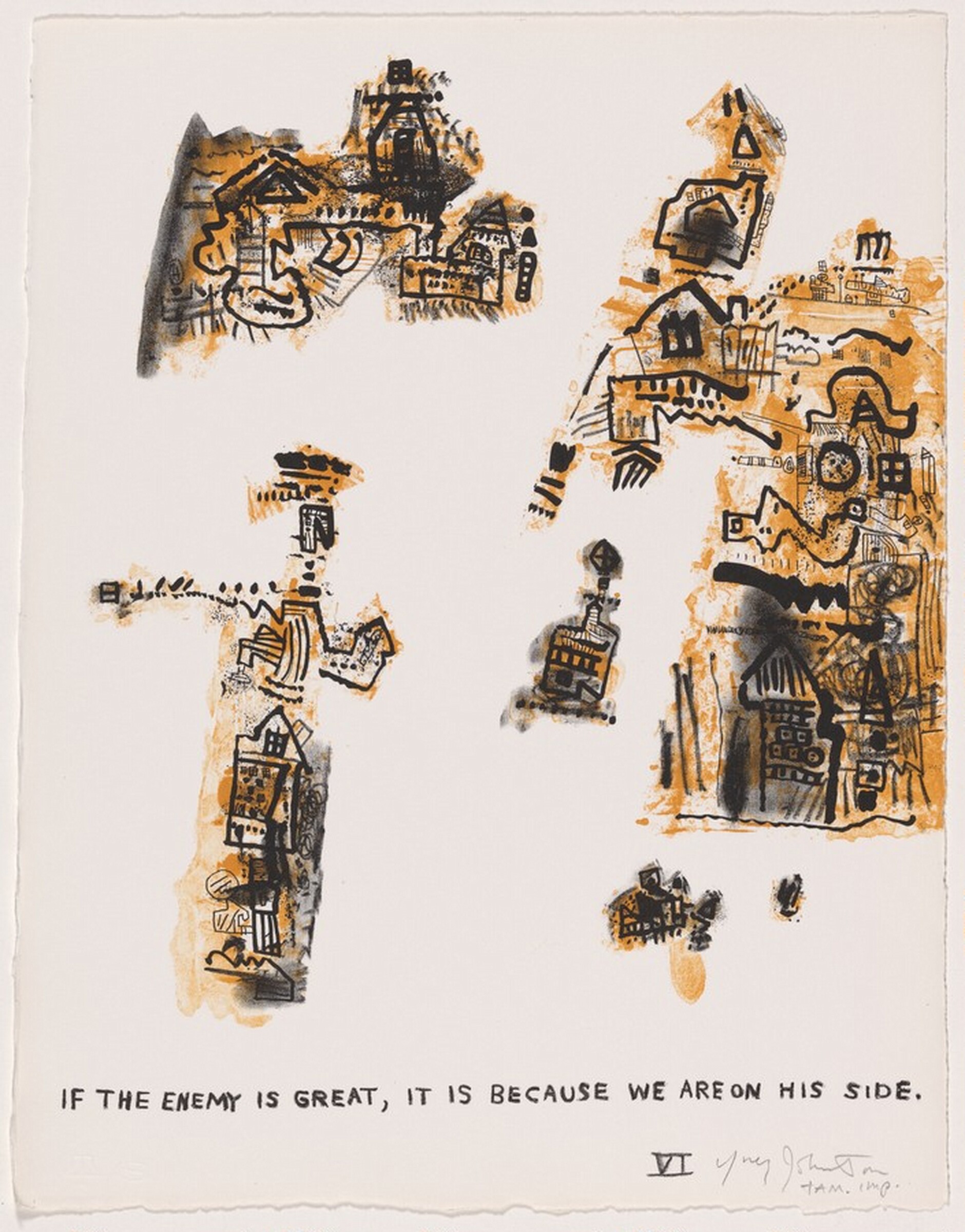 Principalities VI, Ynez Johnston, 1966