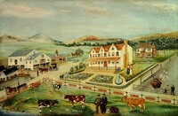 Bucks County Farm Outside Doylestown, Pennsylvania, American 19th Century, c. 1890