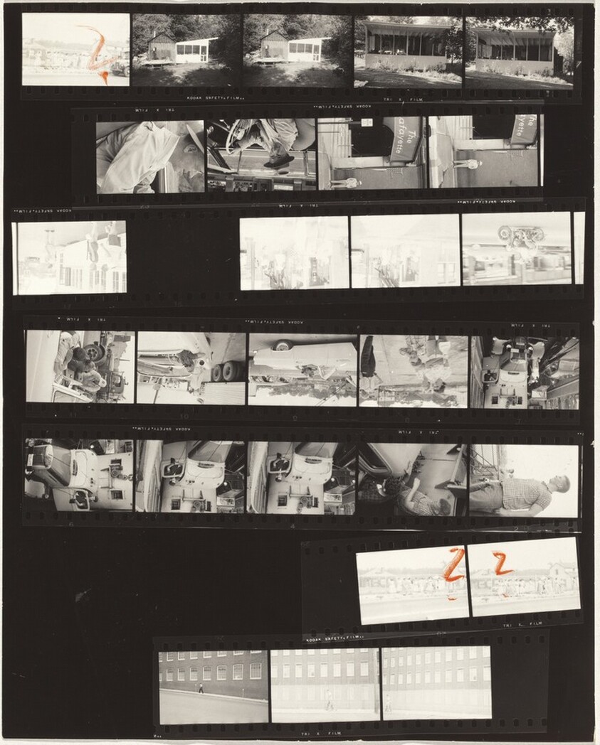 Walker Evans' trip to Maine no number