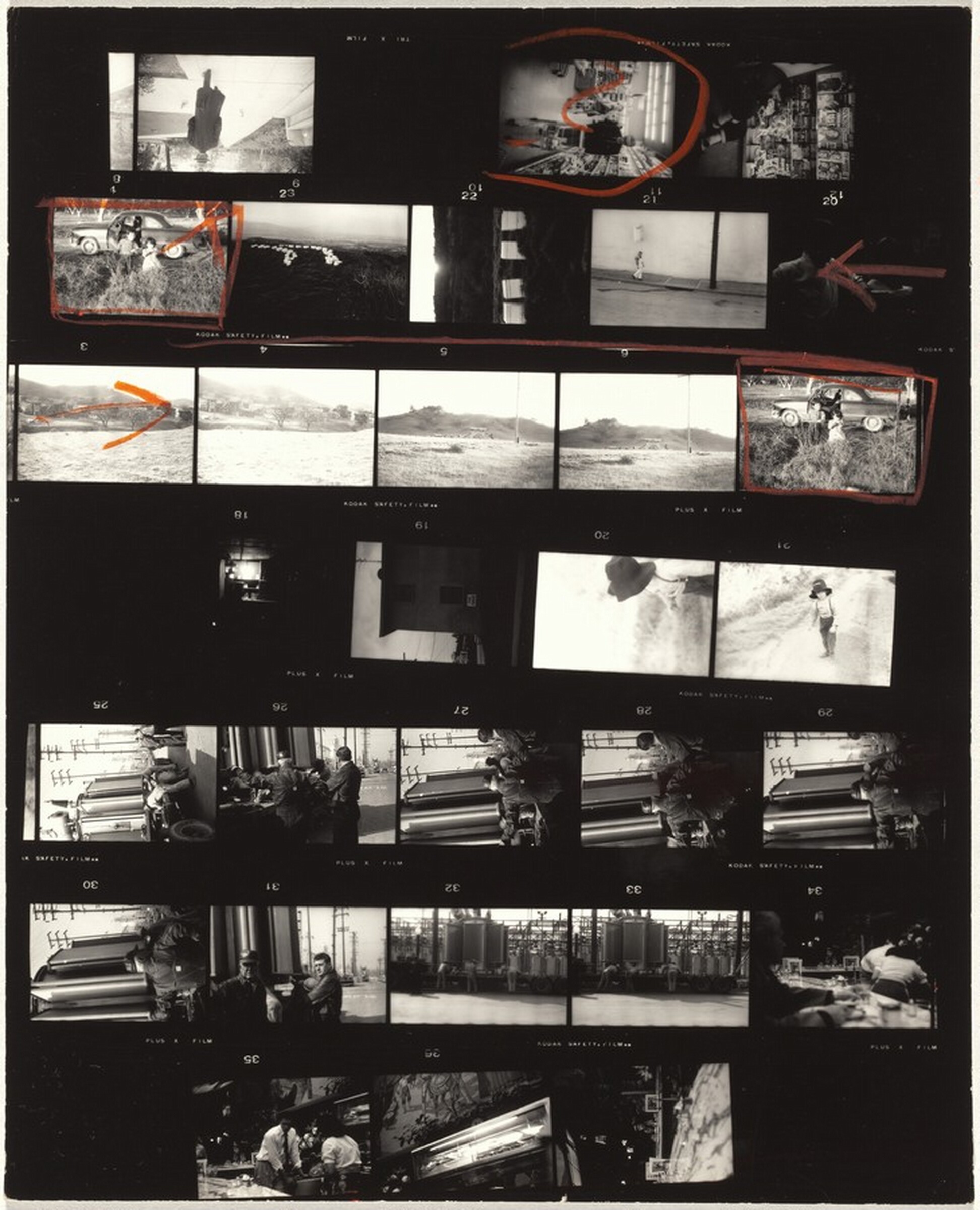 Guggenheim 533--Los Angeles, Robert Frank, 1955-1956