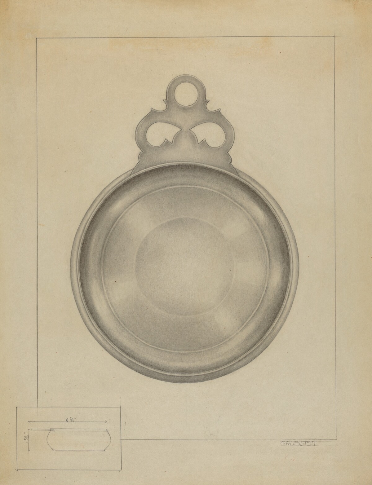 Silver Porringer