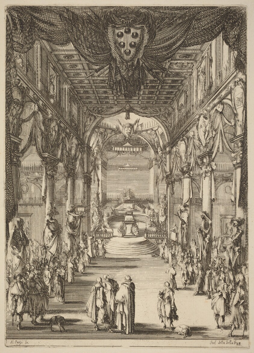 Funeral of Prince Francesco de Medici