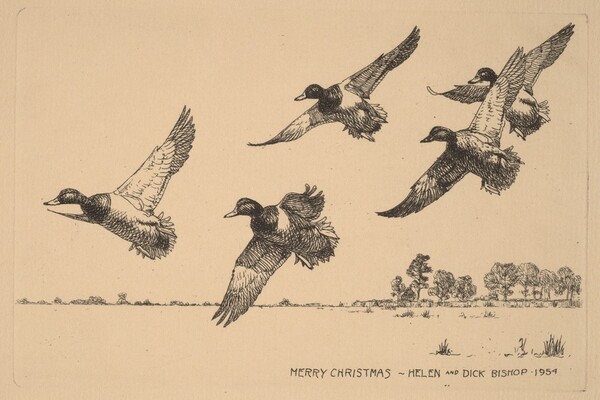 Christmas Card from Helen and Dick Bishop