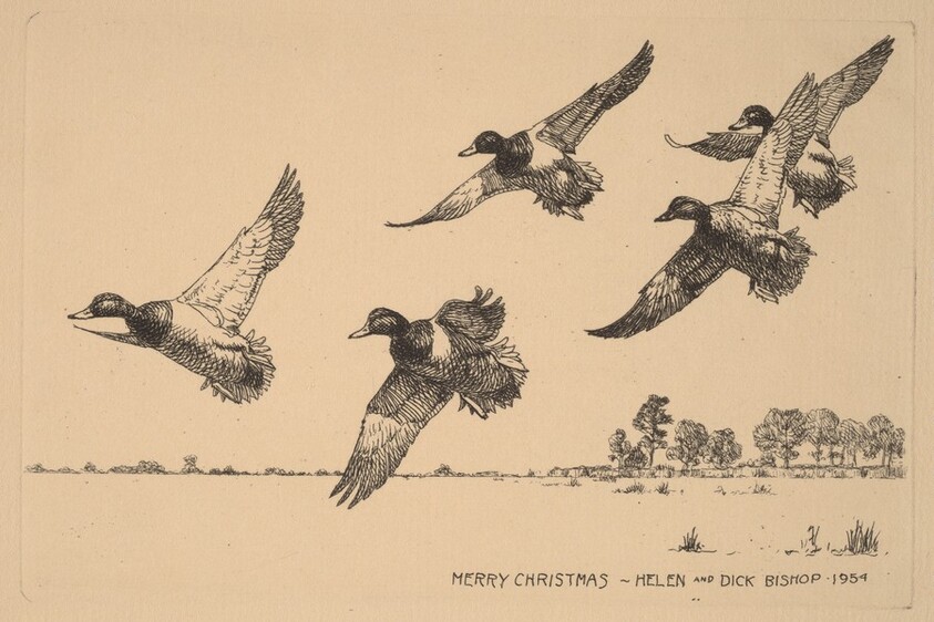 Christmas Card from Helen and Dick Bishop