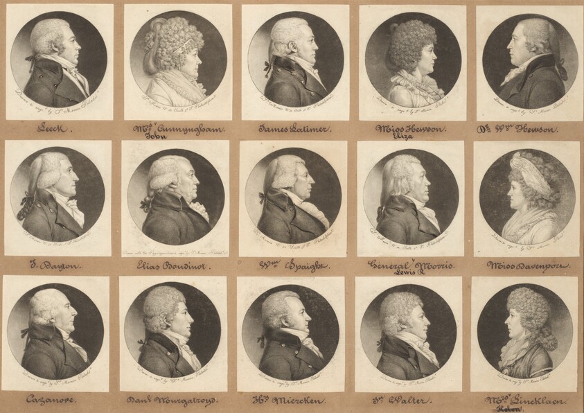 Saint-Mémin Collection of Portraits, Group 9