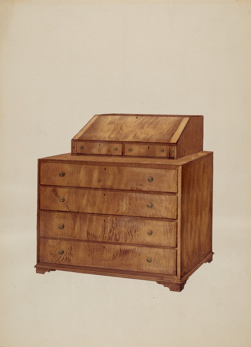 Scrutoir or Butler's Desk