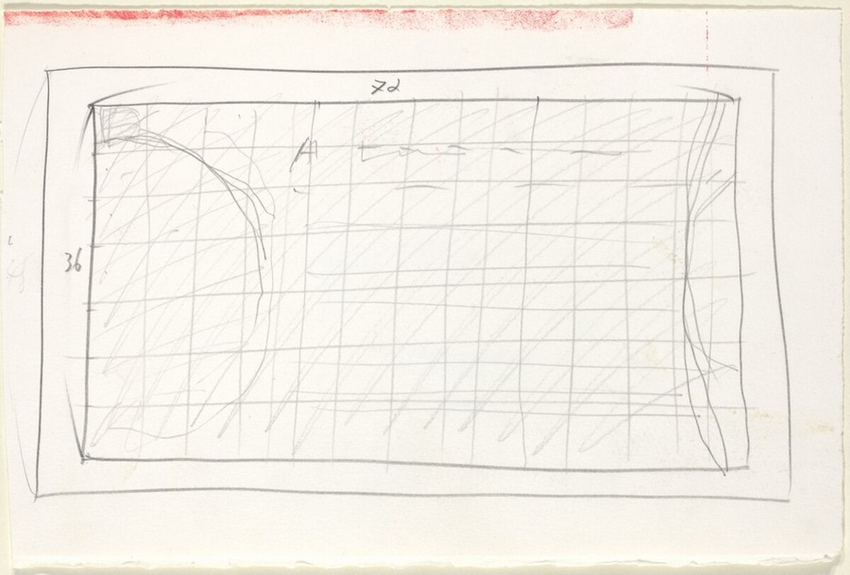 Sketch for "The Sharing of Nameless" [recto]