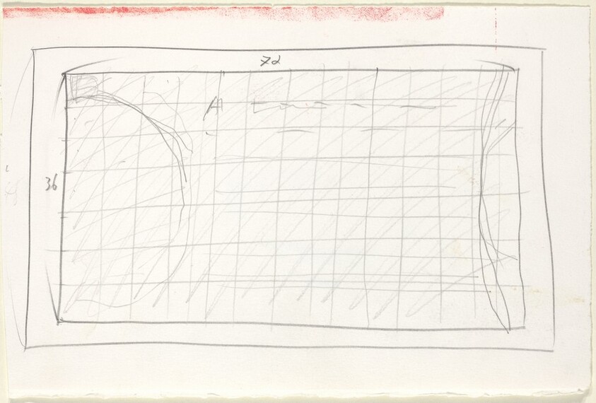 Sketch for "The Sharing of Nameless" [recto]