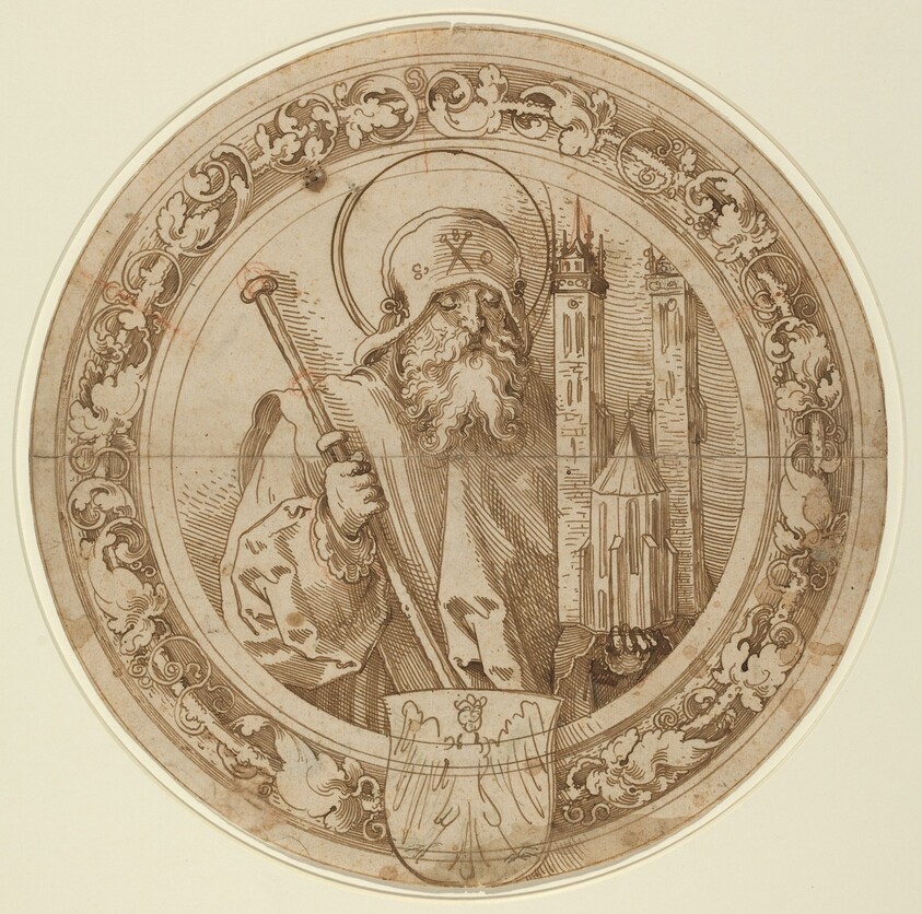 Saint Sebald Carrying the Model of His Church in Nuremberg