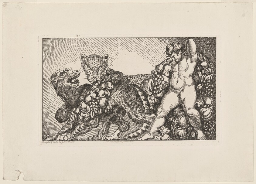 Bacchus Accompanied by a Leopard and a Tiger