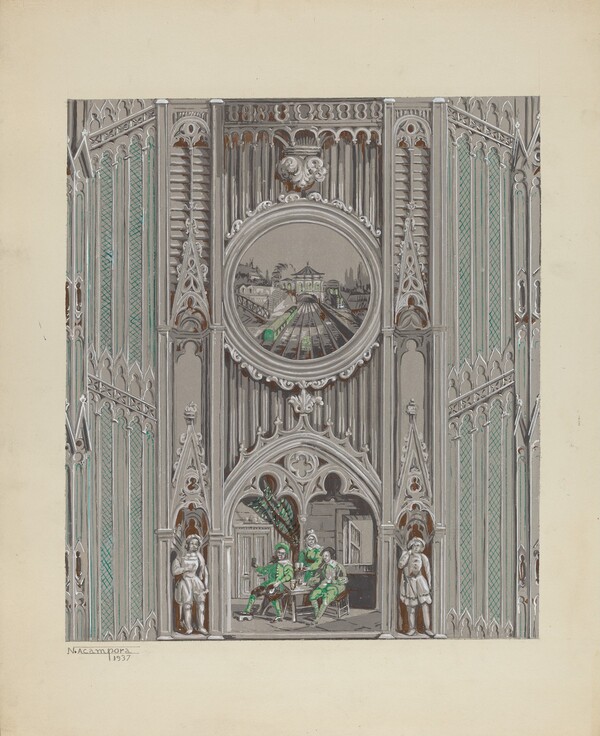 Wall Paper and Border