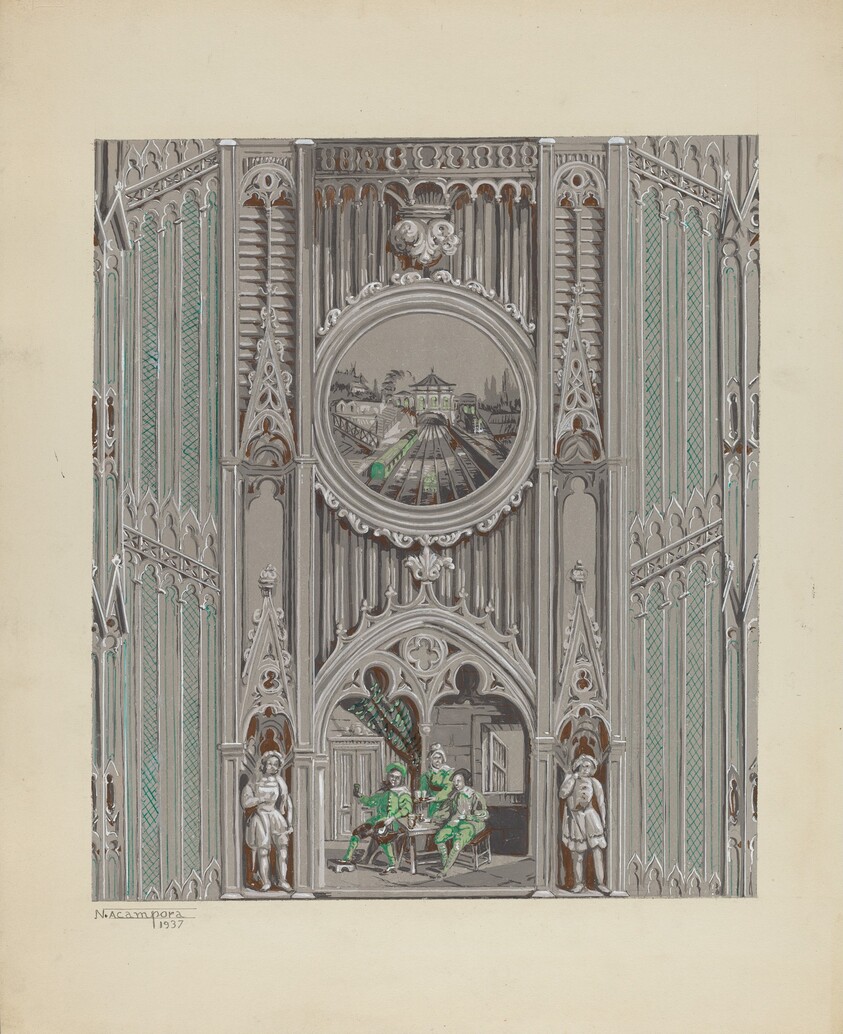 Wall Paper and Border