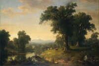 A Pastoral Scene, Asher Brown Durand, 1858
