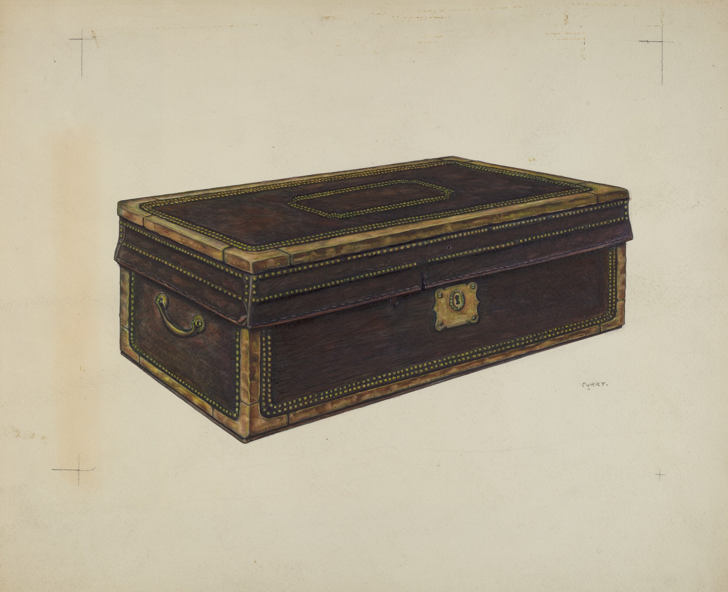 Early American Chest, Al Curry, c. 1939