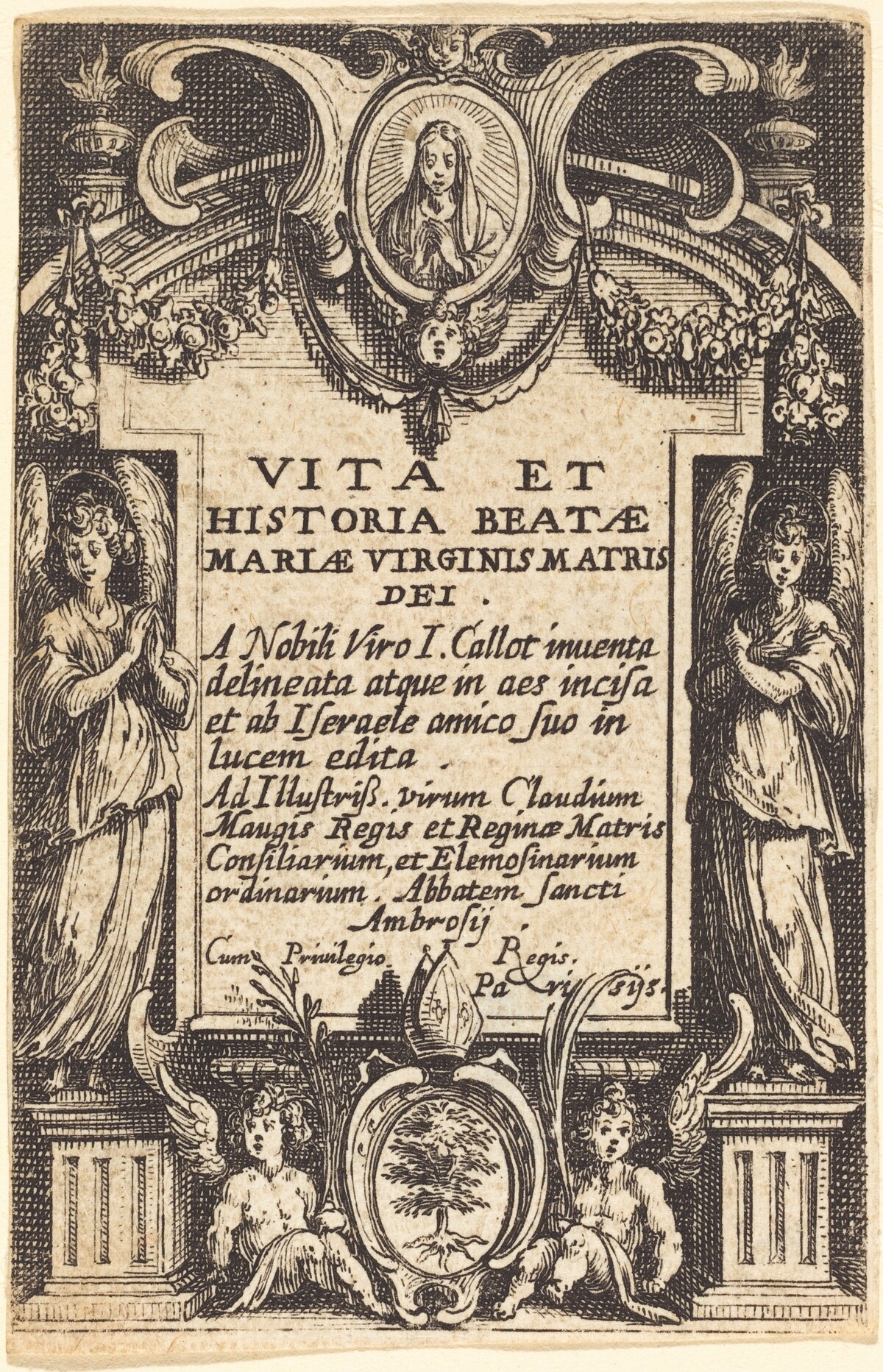 Frontispiece for "The Life of the Virgin"