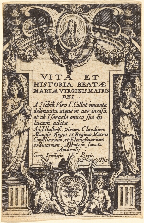 Frontispiece for "The Life of the Virgin"