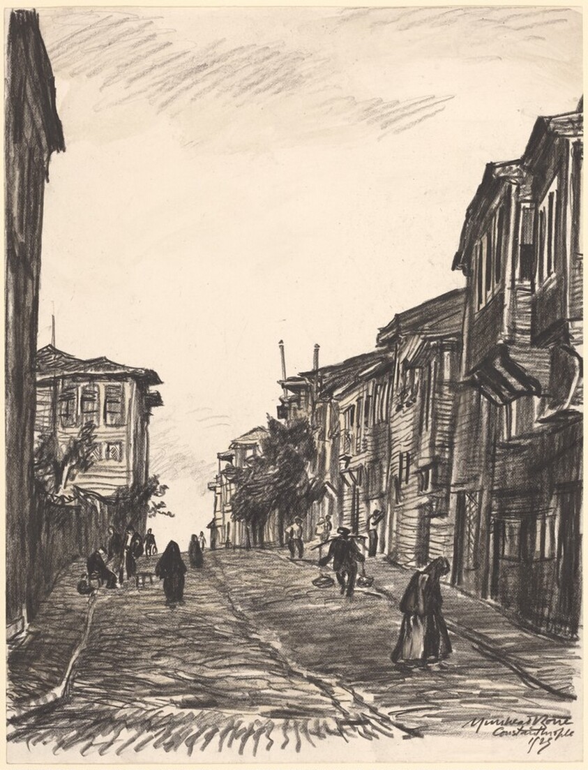 Street in Matcha Suburb, Constantinople