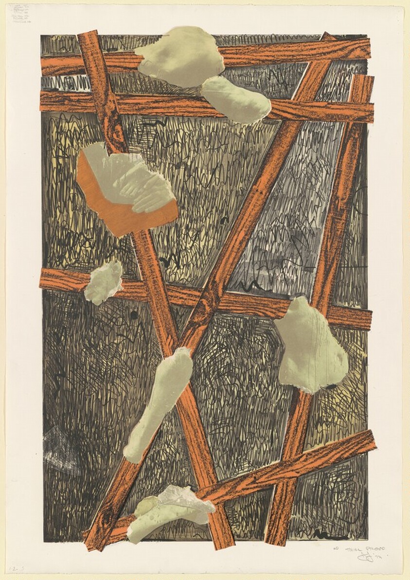 Four Panels from Untitled 1972 [D panel, trial proof 6]