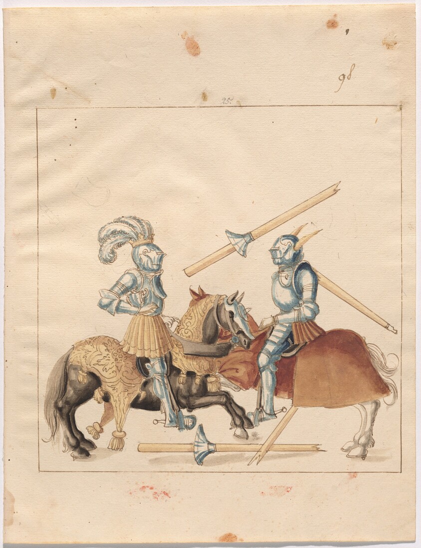 Mock Joust of War in Reinforced Field Armor