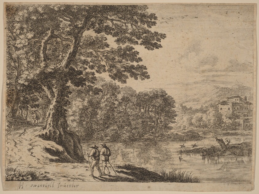 Two Travelers and a Peddler