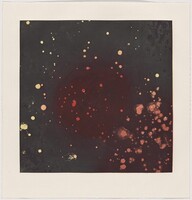 Starry Night: September [working proof 1], Pat Steir, 1996