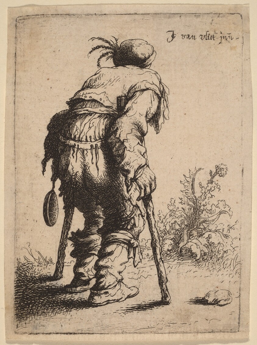 Beggar with Two Crutches