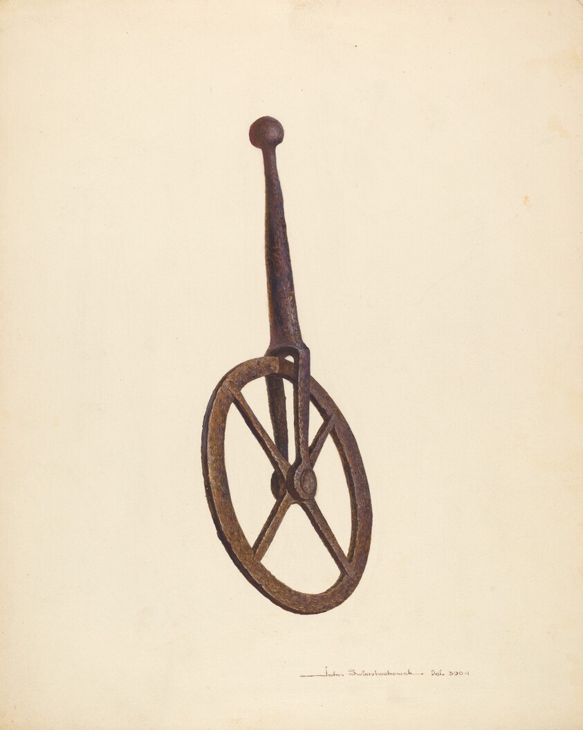 Blacksmith's Measuring Wheel