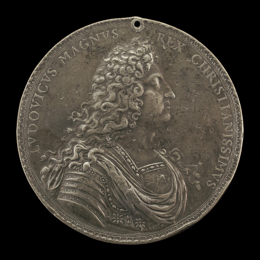 Louis XIV, 1638-1715, King of France 1643 [obverse]