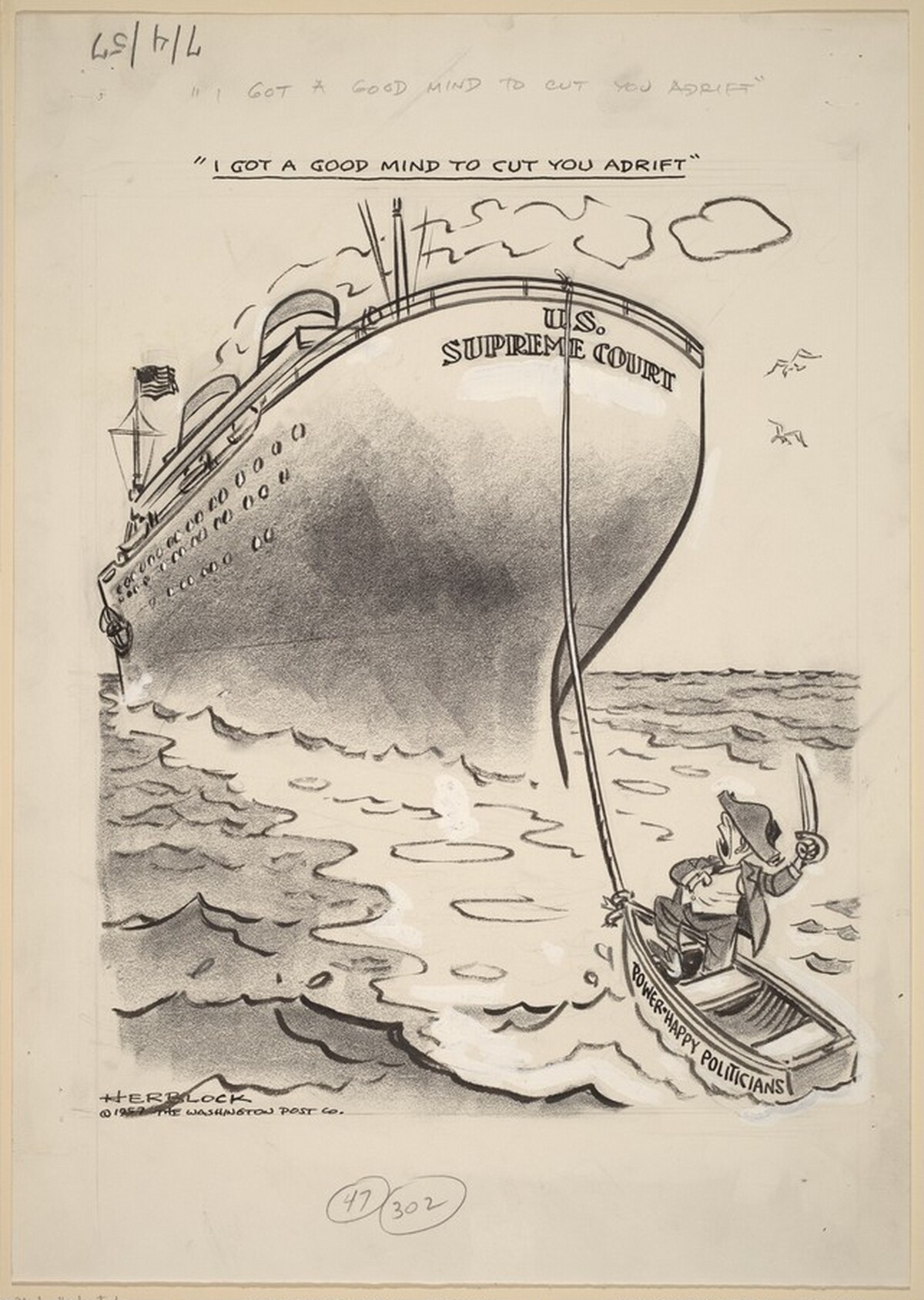 I Got a Good Mind To Cut You Adrift