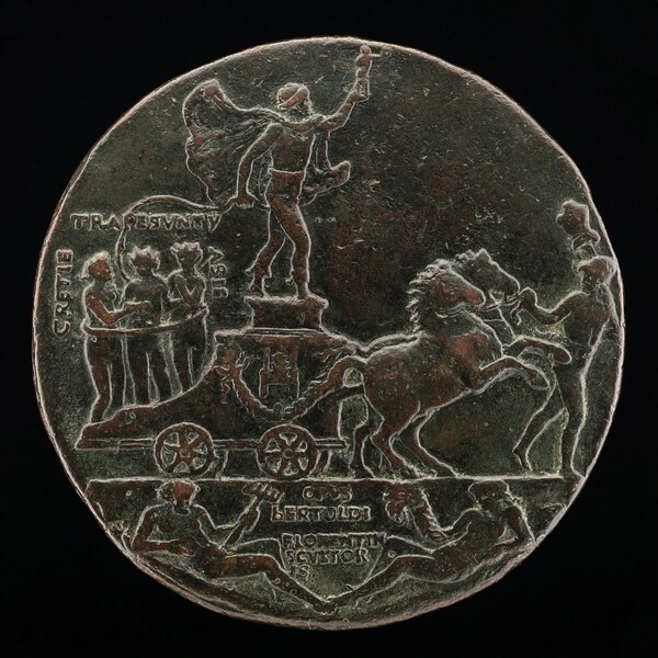 Triumphal Car with Greece, Trebizond, and Asia [reverse]