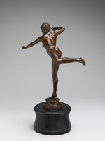 Hunting Nymph, Jean-Alexandre-Joseph Falguière, model 1884