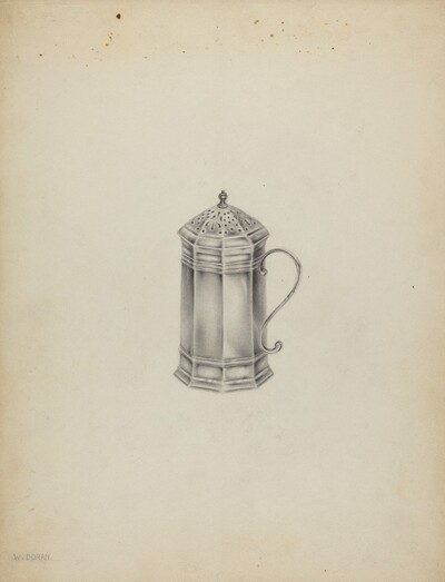 Silver Salt Cellar