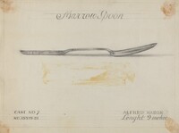 Silver Marrow Spoon, Alfred Nason, c. 1936