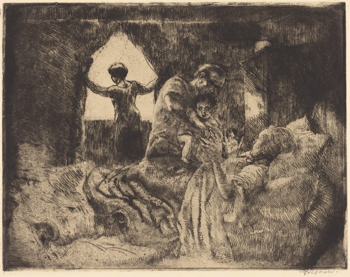 Greeting Grandmother (Le Bonjour à la Grand-mère)