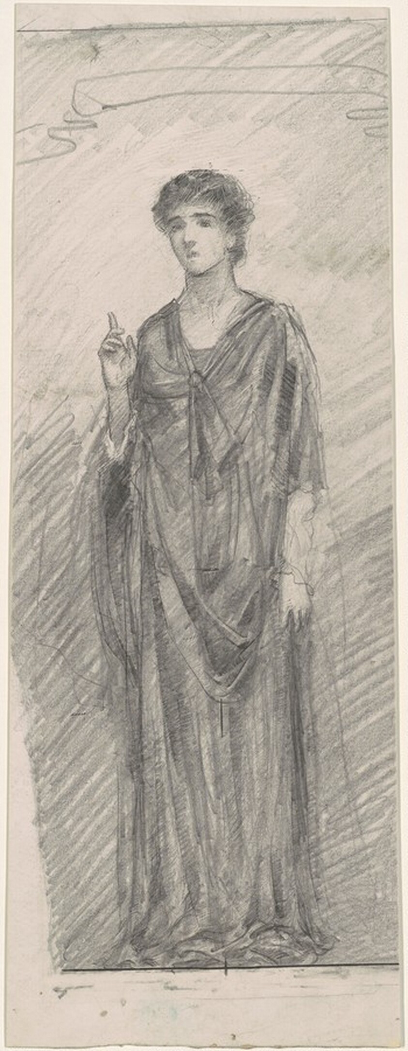 Female Figure in a Classical Costume