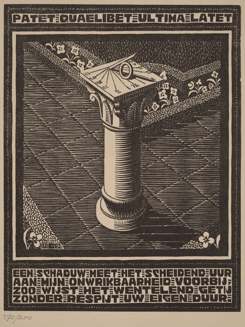 Emblema VIII, Sundial