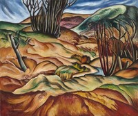 Landscape, Hale Woodruff, 1936