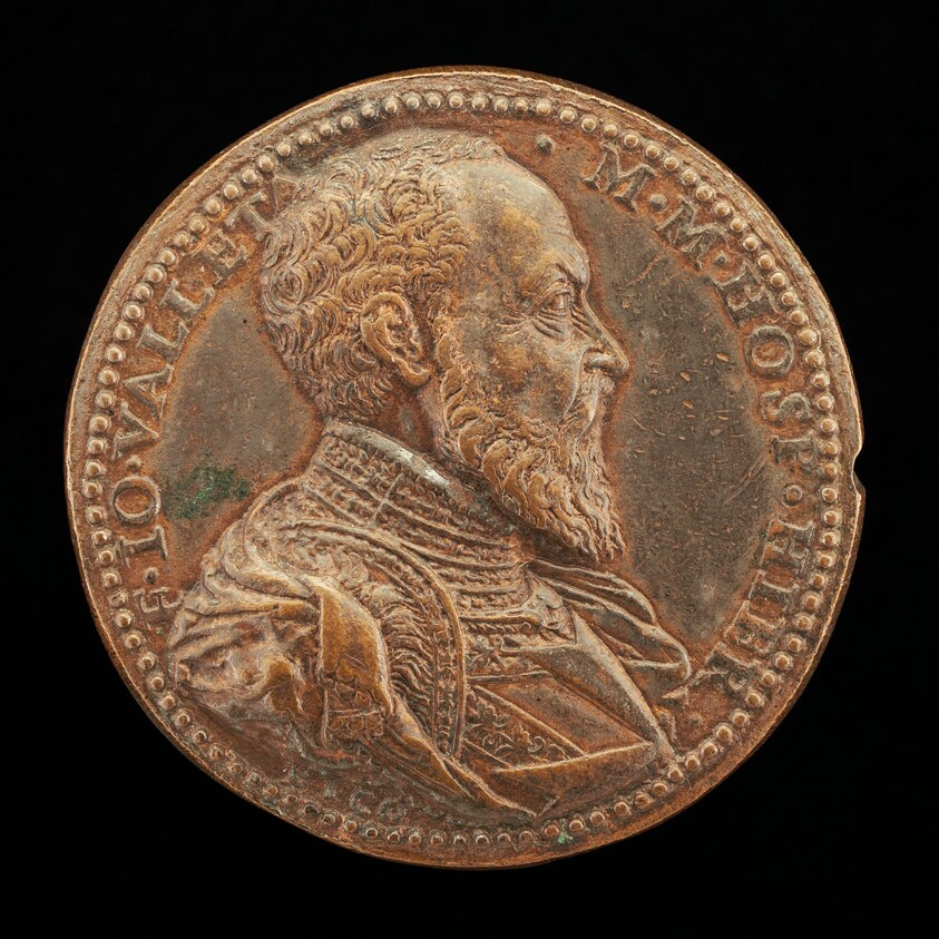 Jean Parisot de la Vallette, 1494-1568, Grand Master of Malta 1557-1568 [obverse]