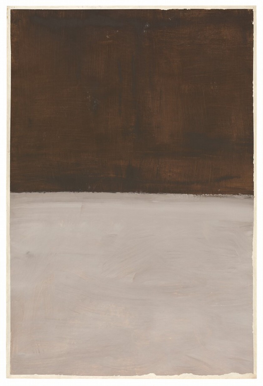 Untitled (brown and gray)