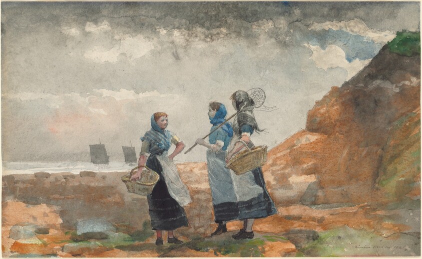 Three Fisher Girls, Tynemouth