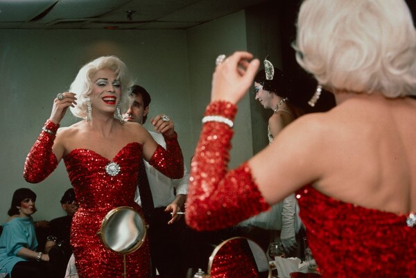 Bob Lockwood as Marilyn Monroe at the Red Parrot Nightclub, New York City