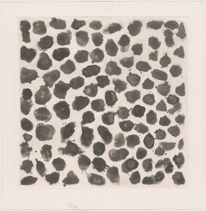 Color & Black, 40 x 40, No. 4 [working proof 4]