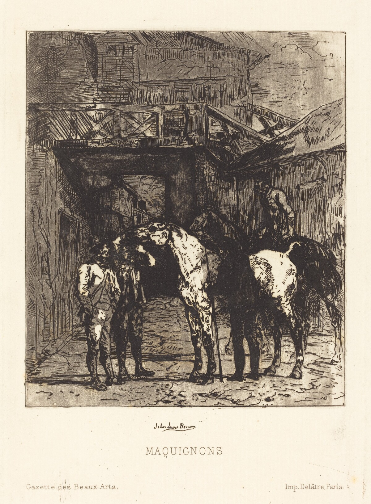 Maquignons (Horse Dealers)