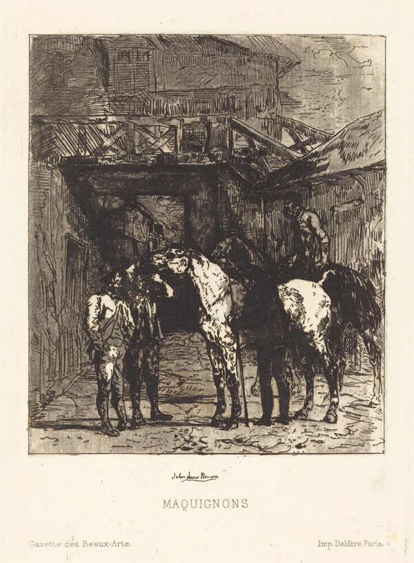 Maquignons (Horse Dealers)