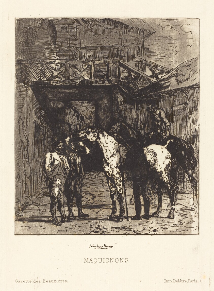 Maquignons (Horse Dealers)